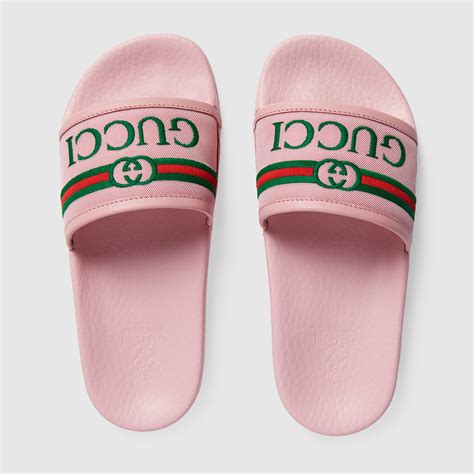 pic of gucci slides girls|Gucci slides size 8.